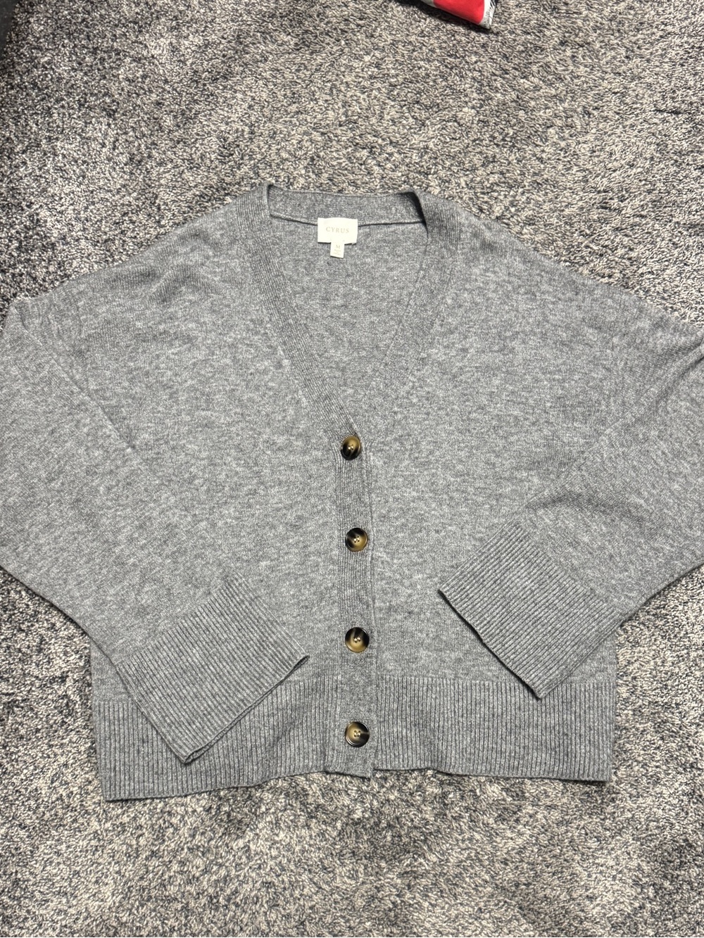 Cyrus Grey Sweater- Never Worn! Medium